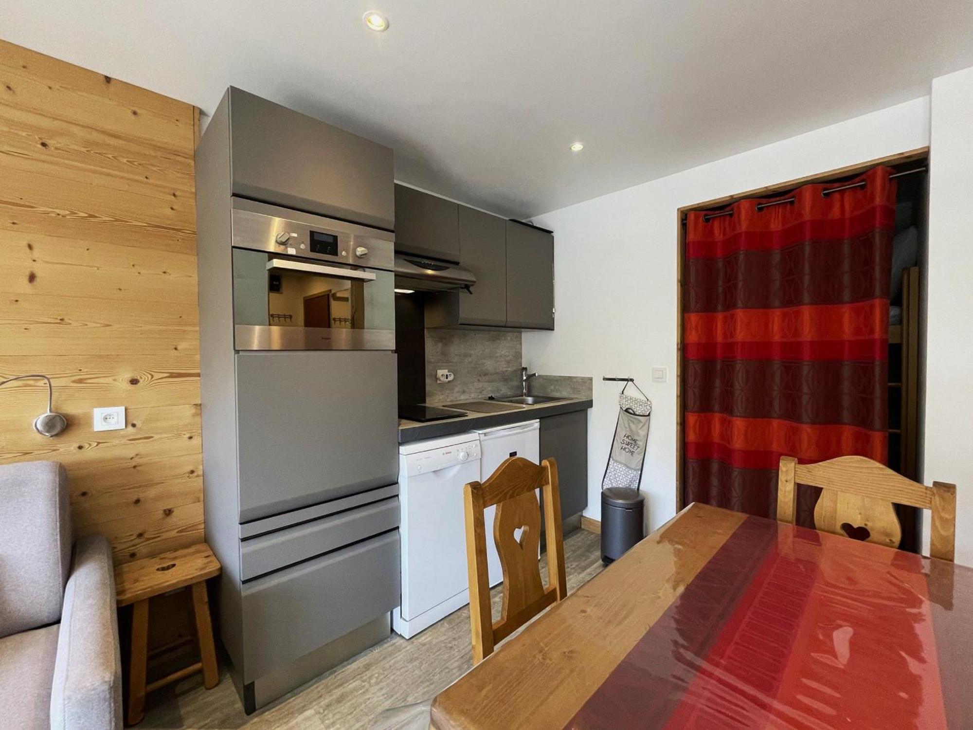 Studio Renove Pour 4, Ski Aux Pieds, La Croisette, Les Menuires - Fr-1-452-230 Saint-Martin-de-Belleville Exteriér fotografie